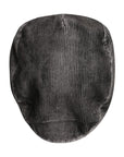 Dolce & Gabbana Gray Cotton Newsboy Capello Cabbie Hat