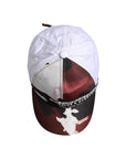 Dolce & Gabbana White Camouflage Print 6 Panels Baseball Cap