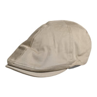 Dolce & Gabbana Beige Cotton Newsboy Capello Cabbie Hat