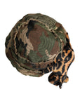 Dolce & Gabbana Multicolor Leopard Embellish Wide Brim Bucket Hat