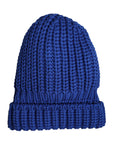 Dolce & Gabbana Blue Wool Knitted Winter Beanie Hat