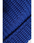 Dolce & Gabbana Blue Wool Knitted Winter Beanie Hat