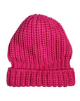 Dolce & Gabbana Pink Solid Wool Knitted Winter Beanie Hat