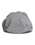 Dolce & Gabbana Gray Cotton Newsboy Capello Cabbie Hat