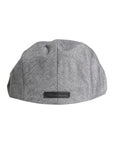 Dolce & Gabbana Gray Cotton Newsboy Capello Cabbie Hat