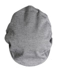 Dolce & Gabbana Gray Cotton Newsboy Capello Cabbie Hat