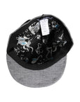 Dolce & Gabbana Gray Cotton Newsboy Capello Cabbie Hat