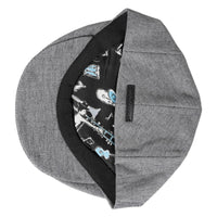 Dolce & Gabbana Gray Cotton Newsboy Capello Cabbie Hat