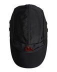 Dolce & Gabbana Black Nylon Logo 6 Panels Baseball Cap
