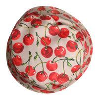 Dolce & Gabbana Beige Cotton Printed Wide Brim Bucket Hat