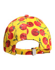 Dolce & Gabbana Yellow Cotton Printed 6 Panels Baseball Cap