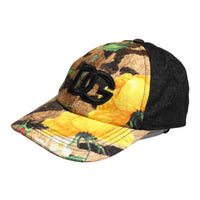 Dolce & Gabbana Multicolor DG Logo Patch 6 Panels Baseball Cap