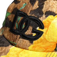 Dolce & Gabbana Multicolor DG Logo Patch 6 Panels Baseball Cap