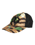 Dolce & Gabbana Multicolor DG Logo Patch 6 Panels Baseball Cap