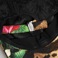 Dolce & Gabbana Multicolor DG Logo Patch 6 Panels Baseball Cap