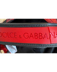 Dolce & Gabbana Red Leopard DG Logo 6 Panels Baseball Cap