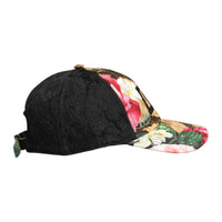 Dolce & Gabbana Multicolor DG Logo Patch 6 Panels Baseball Cap