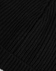 Dolce & Gabbana Black Cashmere Knitted Winter Beanie Hat