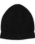 Dolce & Gabbana Black Cashmere Knitted Winter Beanie Hat