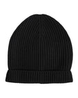 Dolce & Gabbana Black Cashmere Knitted Winter Beanie Hat