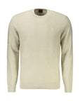 Hugo Boss Beige Cotton Men Sweater