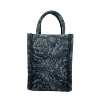 Versace Athena Barocco Mini Top Handle Tote Crossbody Bag Black