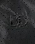Dolce & Gabbana Black Long Sleeves Full Zip Bomber Jacket
