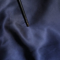 Dolce & Gabbana Blue Nylon DG Crown Full Zip Bomber Jacket