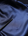 Dolce & Gabbana Blue Nylon DG Crown Full Zip Bomber Jacket