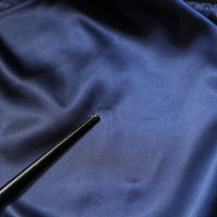 Dolce & Gabbana Blue Nylon DG Crown Full Zip Bomber Jacket