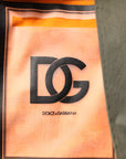 Dolce & Gabbana Multicolor Camouflage Button Hooded Jacket