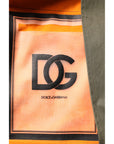 Dolce & Gabbana Multicolor Camouflage Button Hooded Jacket