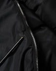 Dolce & Gabbana Black Hooded Parka Coat Winter Jacket