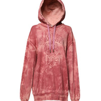 Dolce & Gabbana Pink Wash DG MILANO Hooded Pullover Sweater