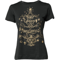 Dolce & Gabbana Black Cotton Round Neck Short Sleeve T-shirt