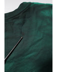 Dolce & Gabbana Green Cotton Round Neck Short Sleeves T-shirt