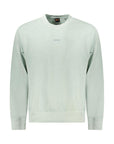 Hugo Boss Green Cotton Men Sweater