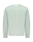 Hugo Boss Green Cotton Men Sweater