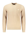 Hugo Boss Beige Cotton Men Sweater