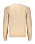 Hugo Boss Beige Cotton Men Sweater