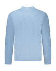 Hugo Boss Light Blue Cotton Men Sweater