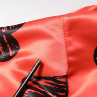 Dolce & Gabbana Orange DG Heart Full Zip Men Bomber Jacket