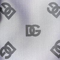 Dolce & Gabbana Gray Logo Monogram Full Zip Bomber Jacket