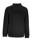 Hugo Boss Black Cotton Men Hooded Sweater