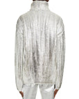 Balmain Brown Wool Men Turtleneck Sweater