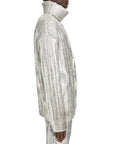 Balmain Brown Wool Men Turtleneck Sweater
