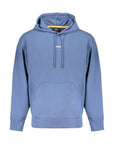 Hugo Boss Blue Cotton Sweater