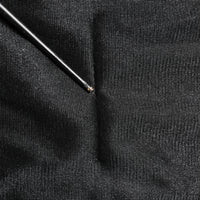 Dolce & Gabbana Black Logo Knitted Crewneck Pullover Sweater