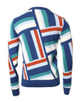 Dolce & Gabbana Multicolor Cashmere Knit Pullover Sweater