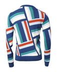 Dolce & Gabbana Multicolor Cashmere Knit Pullover Sweater